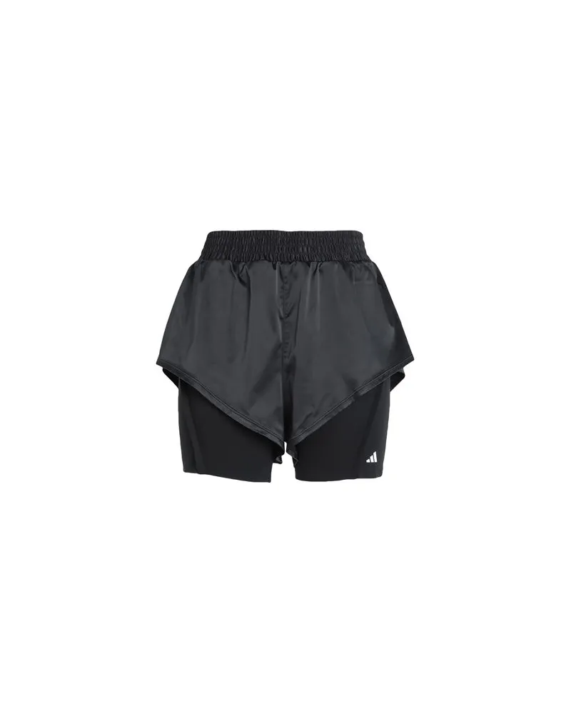 adidas POWER 2IN1 SH  - POWER 2IN1 SH - HOSEN & RÖCKE - Shorts & Bermudashortsauf YOOX.COM Schwarz