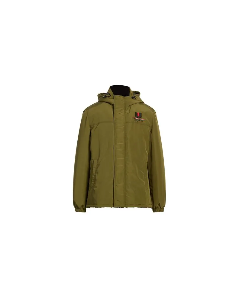 Emanuel Ungaro JACKEN & MÄNTEL - Mäntelauf YOOX.COM Militärgrün