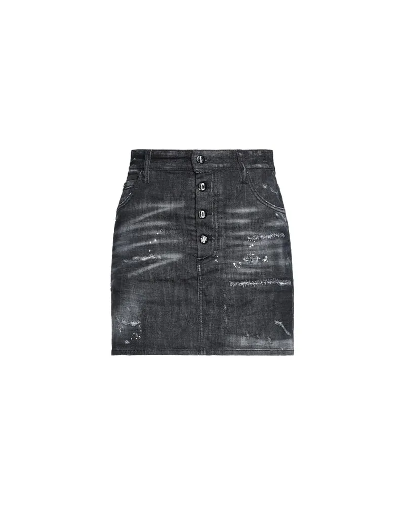 Dsquared2 HOSEN & RÖCKE - Jeansröckeauf YOOX.COM Schwarz