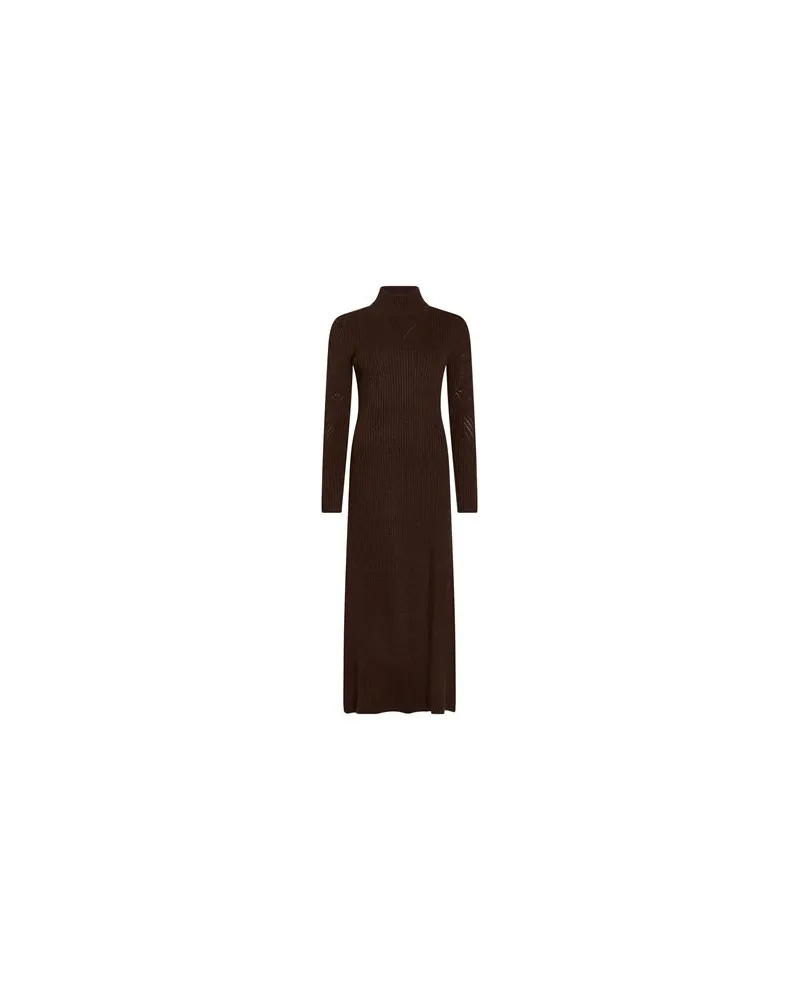 ba&sh KLEIDER - Maxi-Kleiderauf YOOX.COM Schokobraun