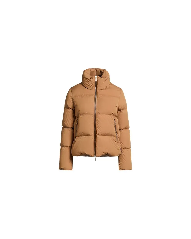 MOORER JACKEN & MÄNTEL - Pufferjacken & Daunenjackenauf YOOX.COM Kamel