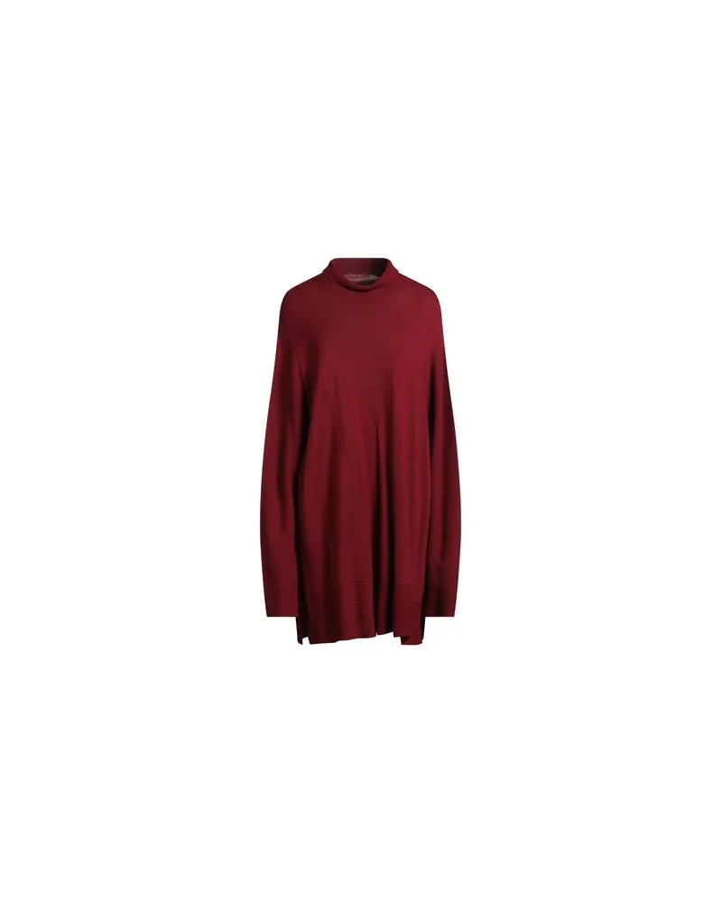Marina Rinaldi STRICKWAREN - Rollkragenpulloverauf YOOX.COM Bordeaux