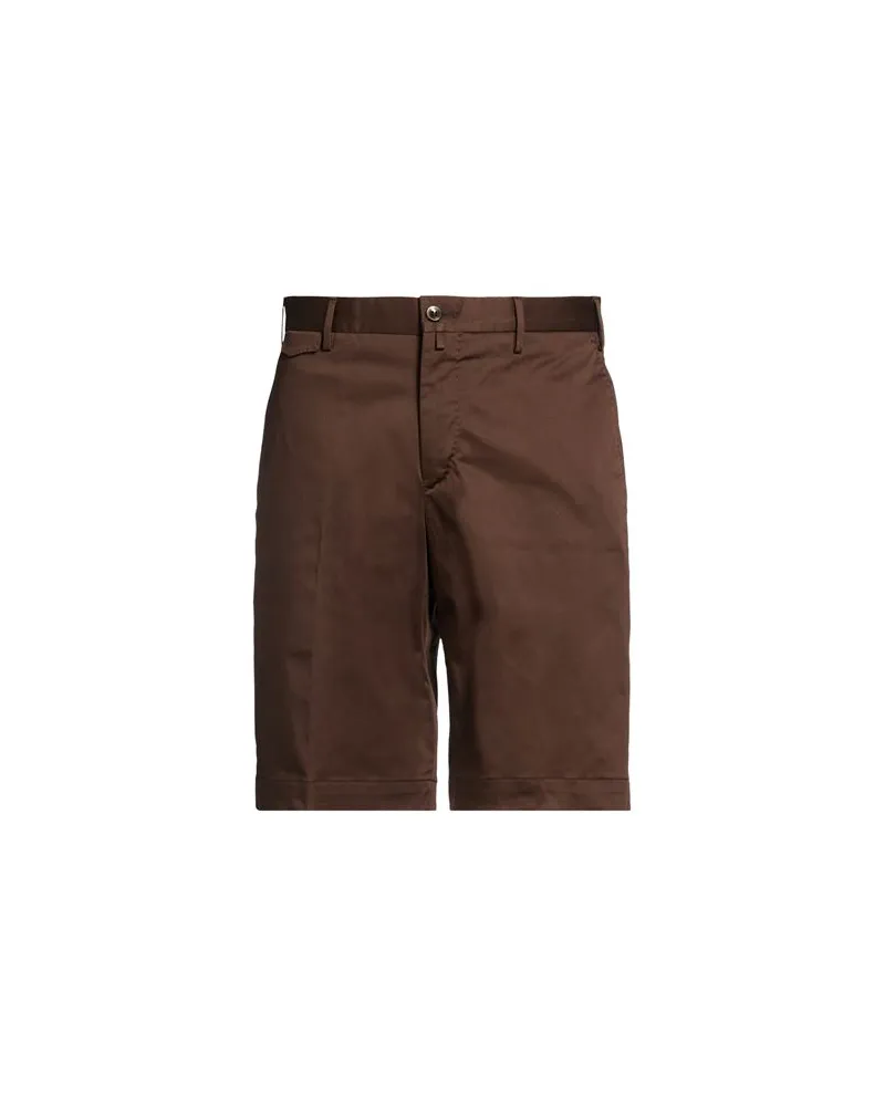 PT TORINO HOSEN & RÖCKE - Shorts & Bermudashortsauf YOOX.COM Schokobraun