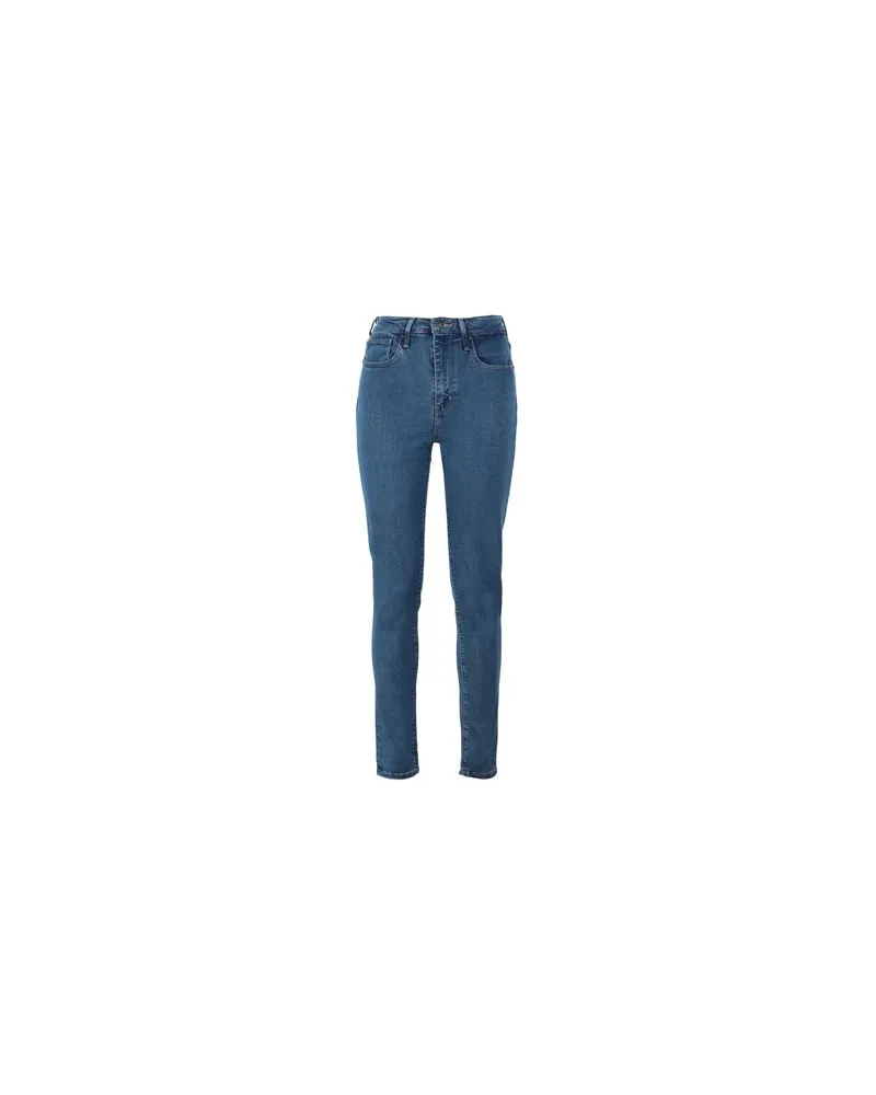 Levi's 721 HIGH RISE SKINNY 1.5   - HOSEN & RÖCKE - Jeanshosenauf YOOX.COM Blau