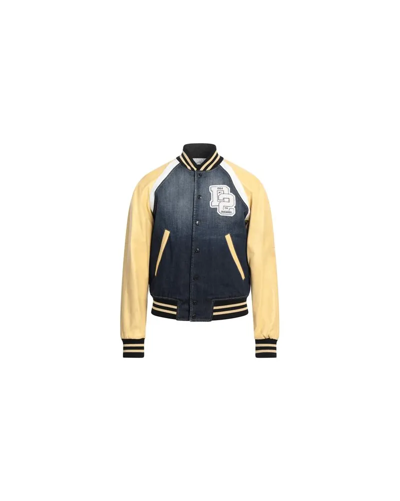 Dsquared2 JACKEN & MÄNTEL - Jeansjacken/Mäntelauf YOOX.COM Blau
