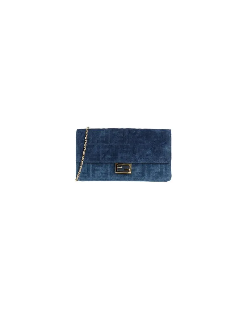 Fendi TASCHEN - Umhängetascheauf YOOX.COM Blau