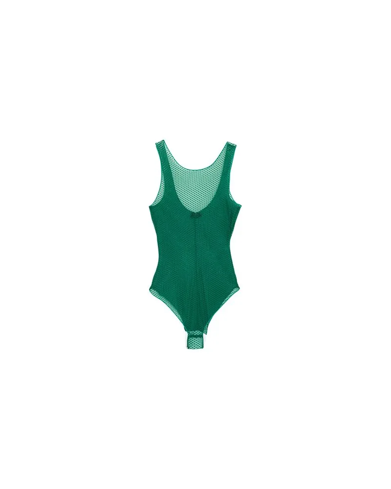 Elisabetta Franchi TOPS - Bodysuitsauf YOOX.COM Grün