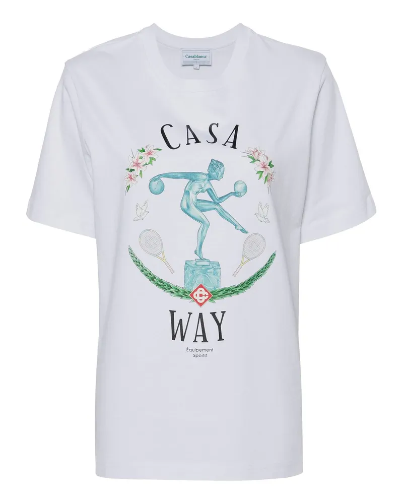 Casablanca Paris T-shirts Weiß
