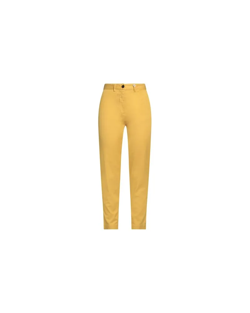 MYTHS HOSEN & RÖCKE - Hosenauf YOOX.COM Gelb