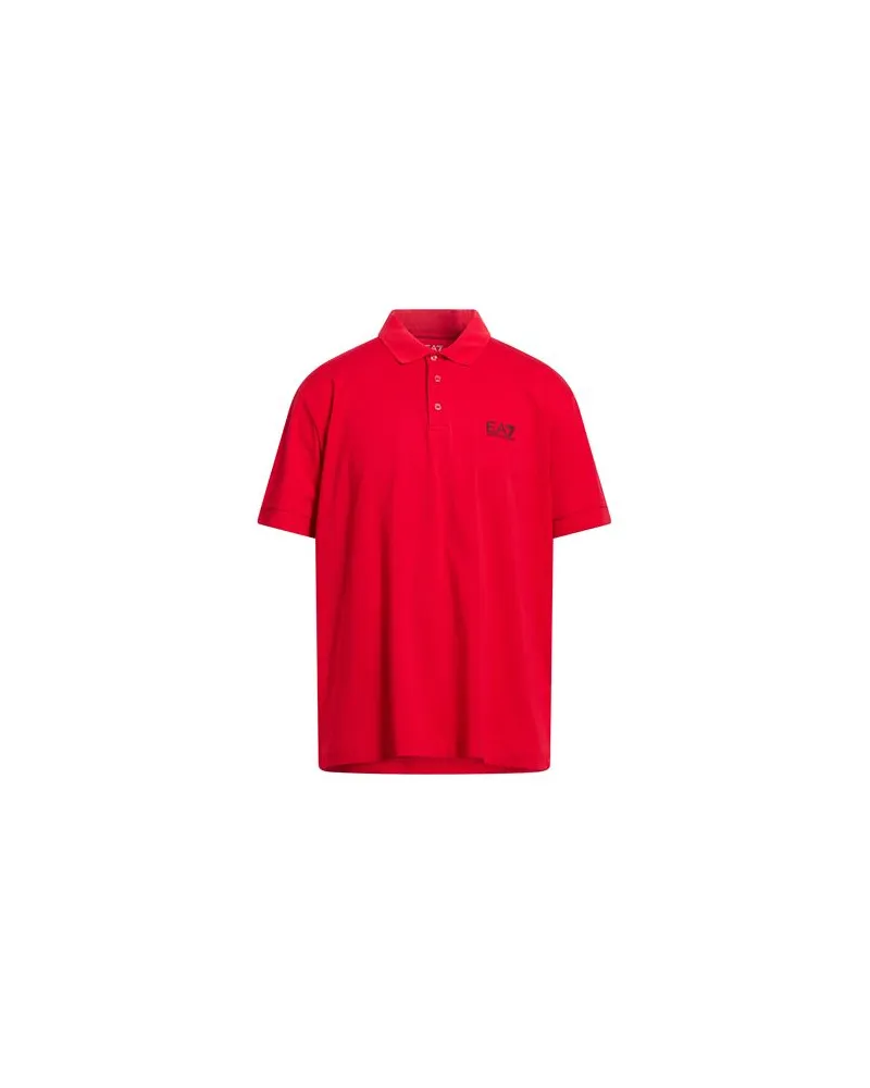 EA7 TOPS - Poloshirtsauf YOOX.COM Rot