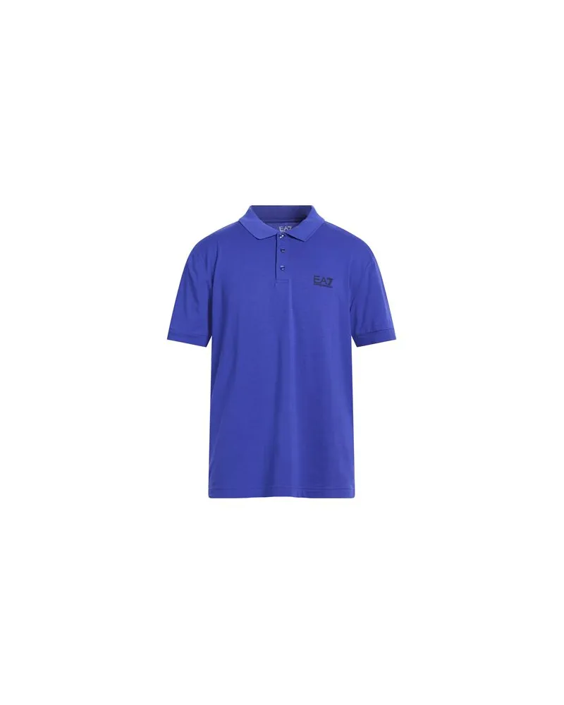 EA7 TOPS - Poloshirtsauf YOOX.COM Königsblau