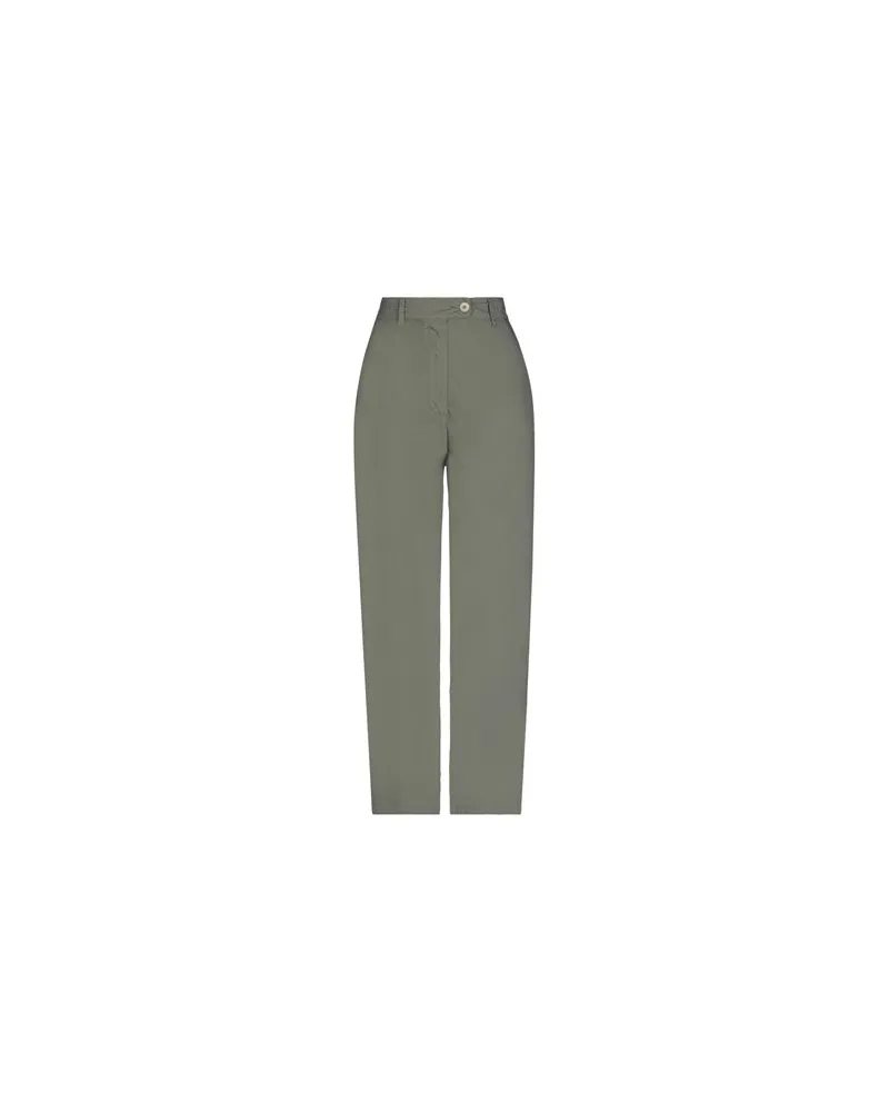 VIRNA DRÒ HOSEN & RÖCKE - Hosenauf YOOX.COM Militärgrün