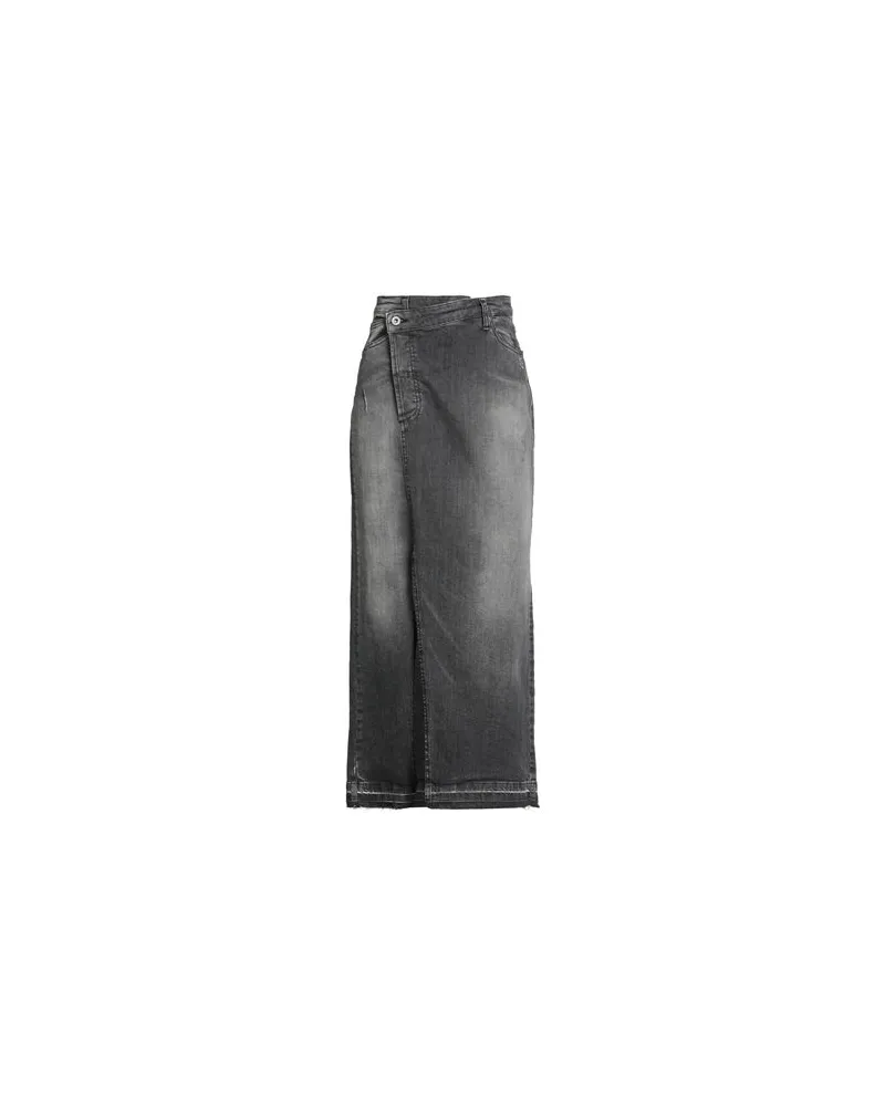 Please HOSEN & RÖCKE - Jeansröckeauf YOOX.COM Schwarz