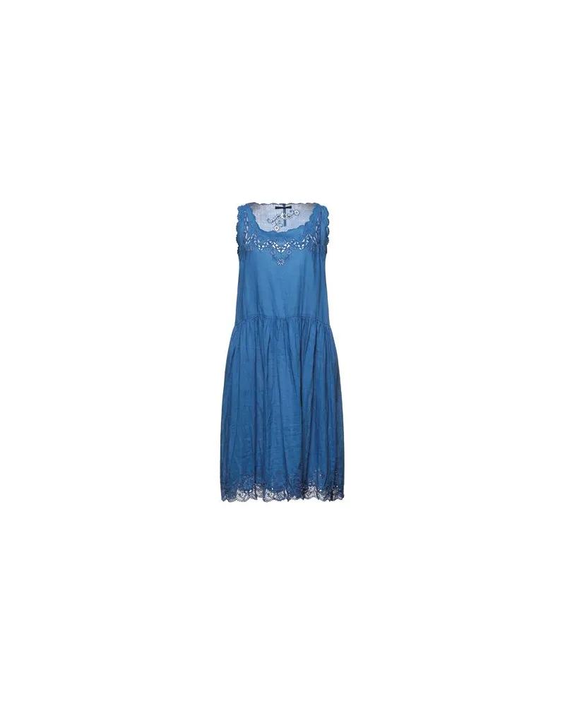 HIGH KLEIDER - Midi-Kleiderauf YOOX.COM Blau