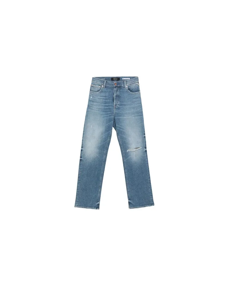 Replay HOSEN & RÖCKE - Jeanshosenauf YOOX.COM Blau