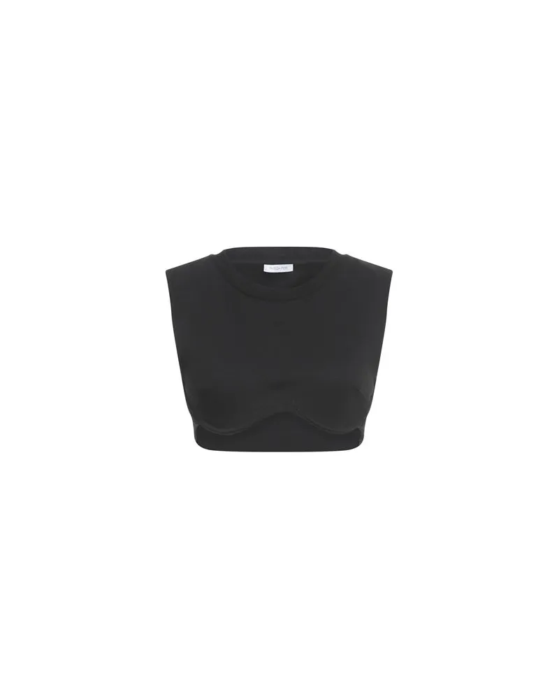 Patrizia Pepe TOPS - Topsauf YOOX.COM Schwarz