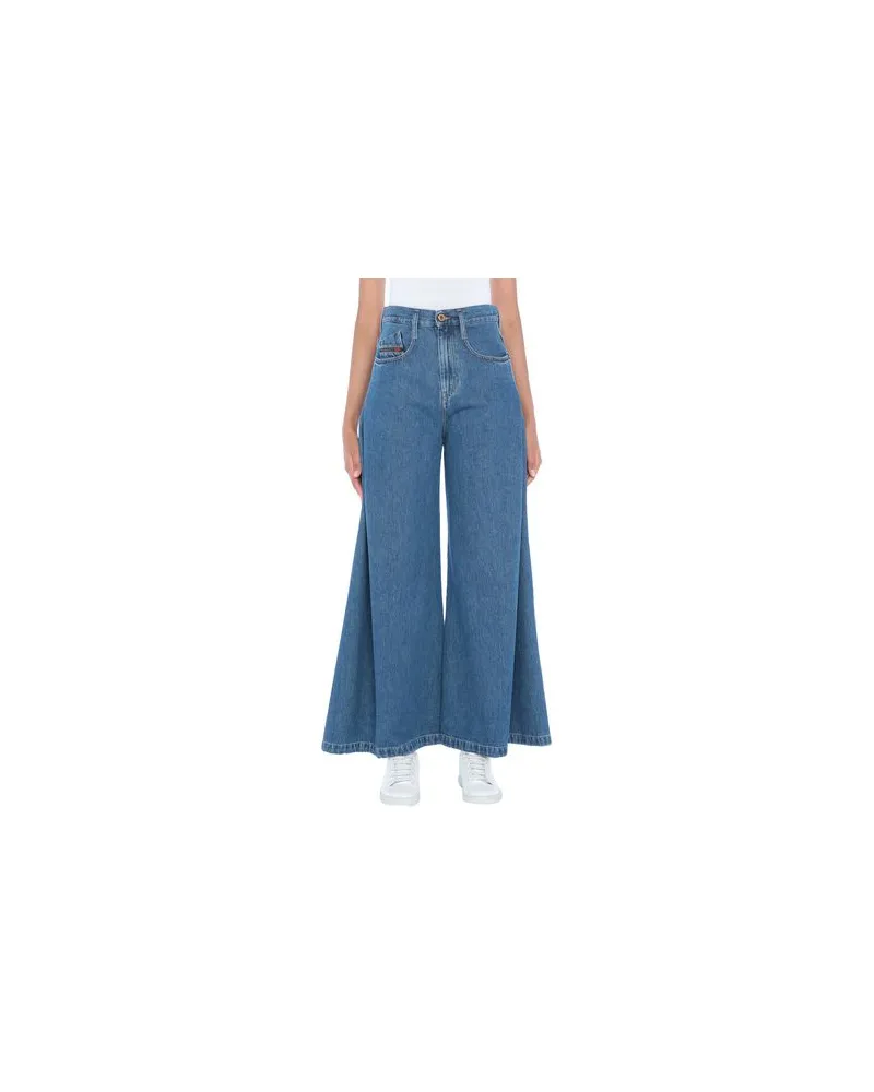 Diesel HOSEN & RÖCKE - Jeanshosenauf YOOX.COM Blau