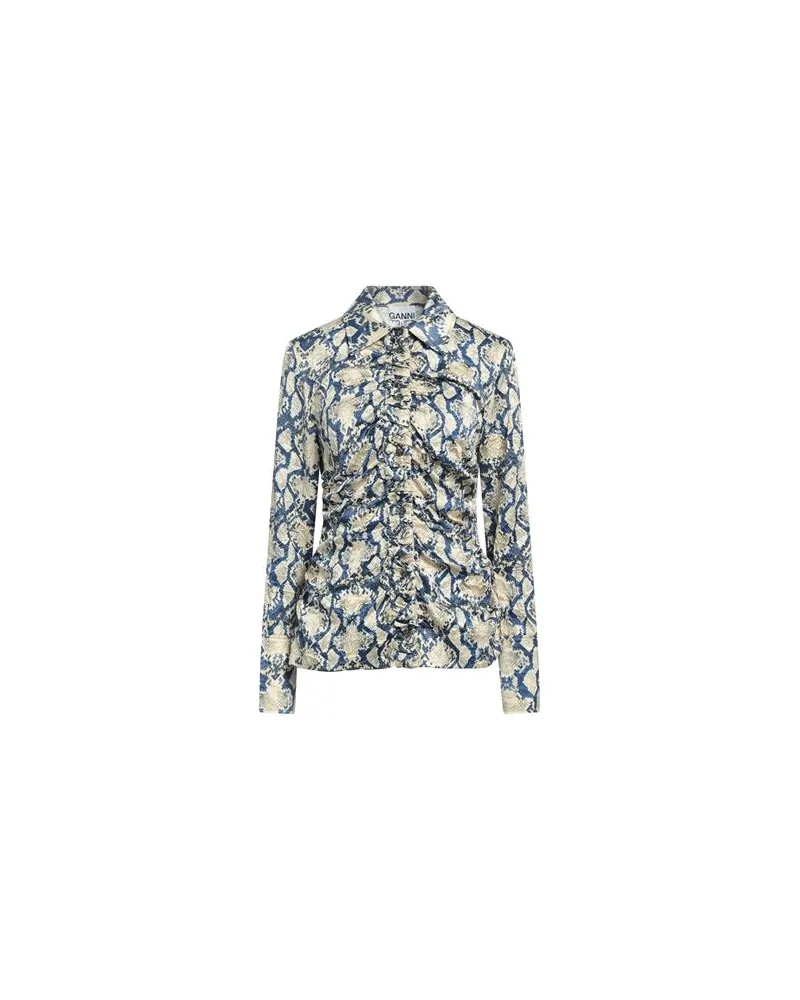 Ganni TOPS - Hemdenauf YOOX.COM Gelb