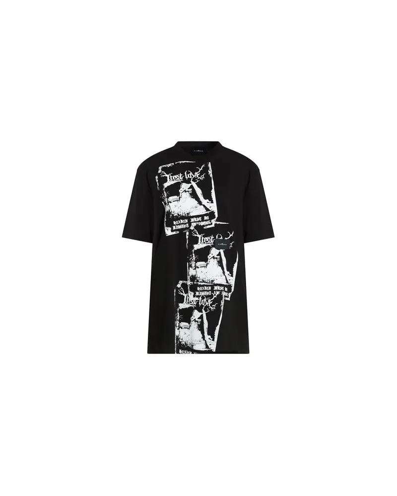 John Richmond TOPS - T-shirtsauf YOOX.COM Schwarz