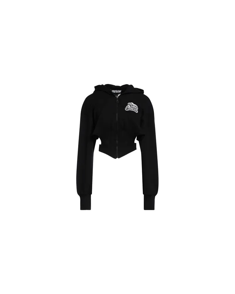 Versace Jeans TOPS - Sweatshirtsauf YOOX.COM Schwarz