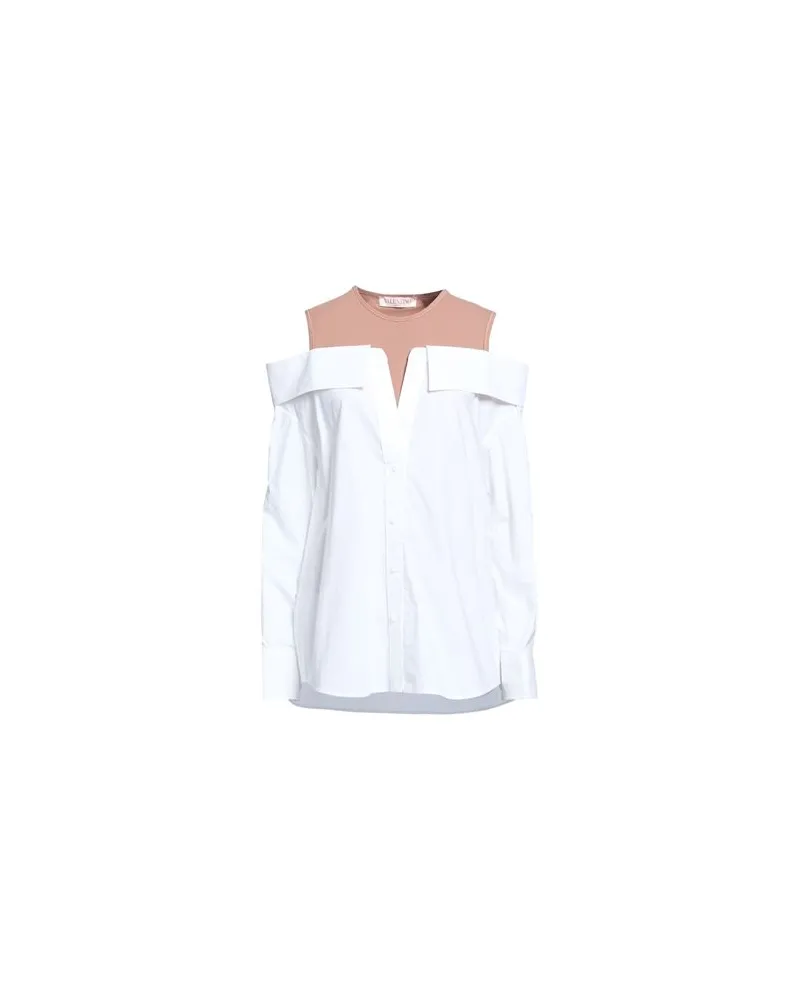 Valentino Garavani TOPS - Hemdenauf YOOX.COM Weiß