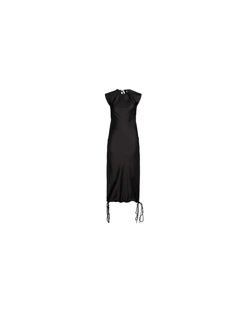ATTICO KLEIDER - Midi-Kleiderauf YOOX.COM Schwarz