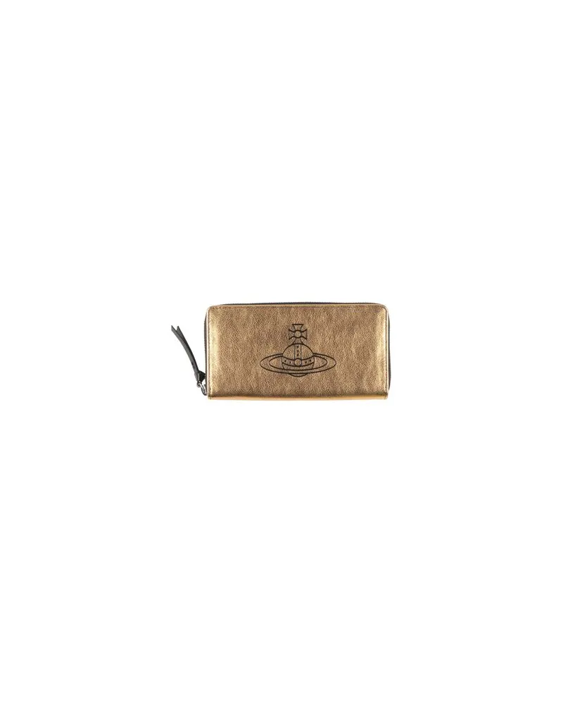 Vivienne Westwood Kleinlederwaren - Brieftaschenauf YOOX.COM Gold