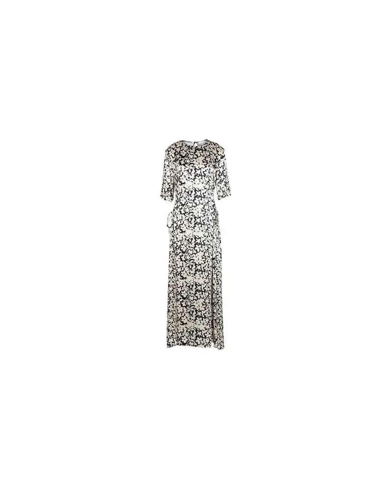 Topshop KLEIDER - Maxi-Kleiderauf YOOX.COM Cremeweiß