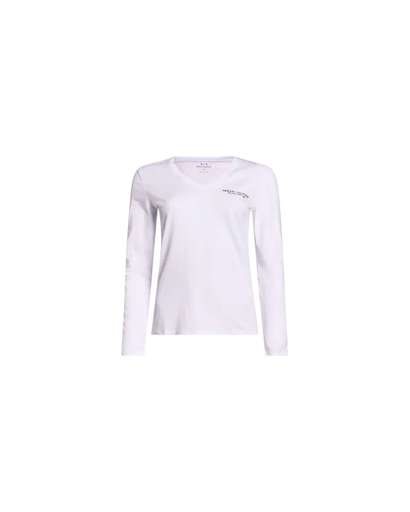 Armani Exchange TOPS - T-shirtsauf YOOX.COM Weiß