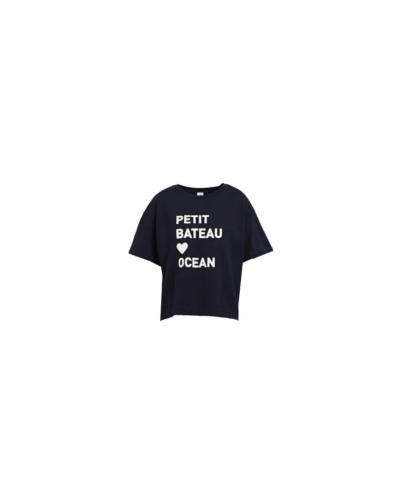 Petit Bateau TOPS - T-shirtsauf YOOX.COM Nachtblau