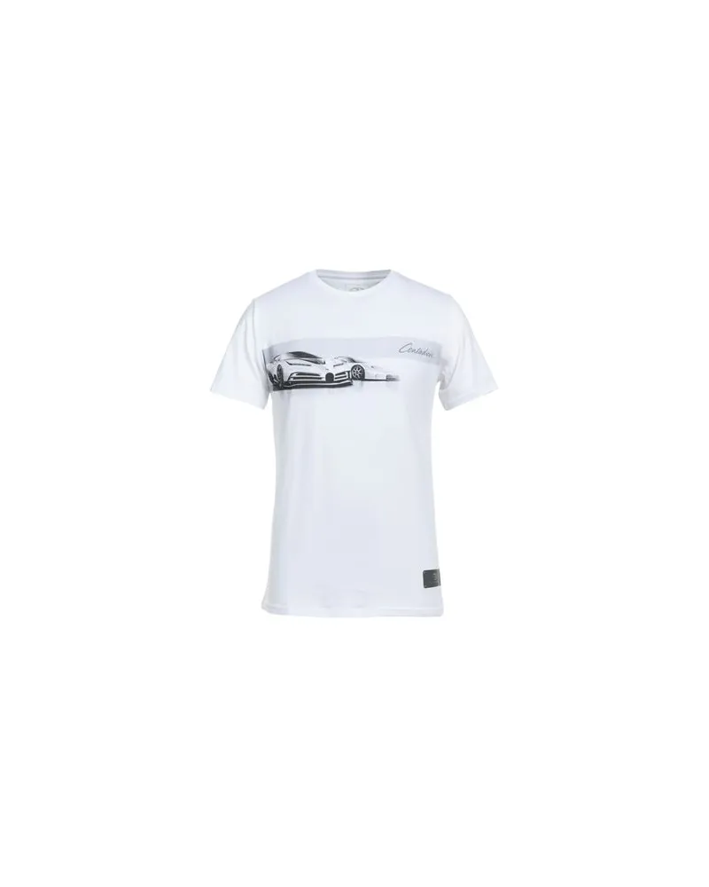 Bugatti TOPS - T-shirtsauf YOOX.COM Weiß