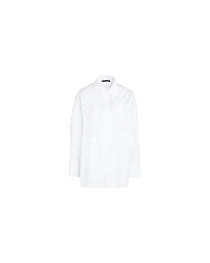 Maje TOPS - Hemdenauf YOOX.COM Weiß