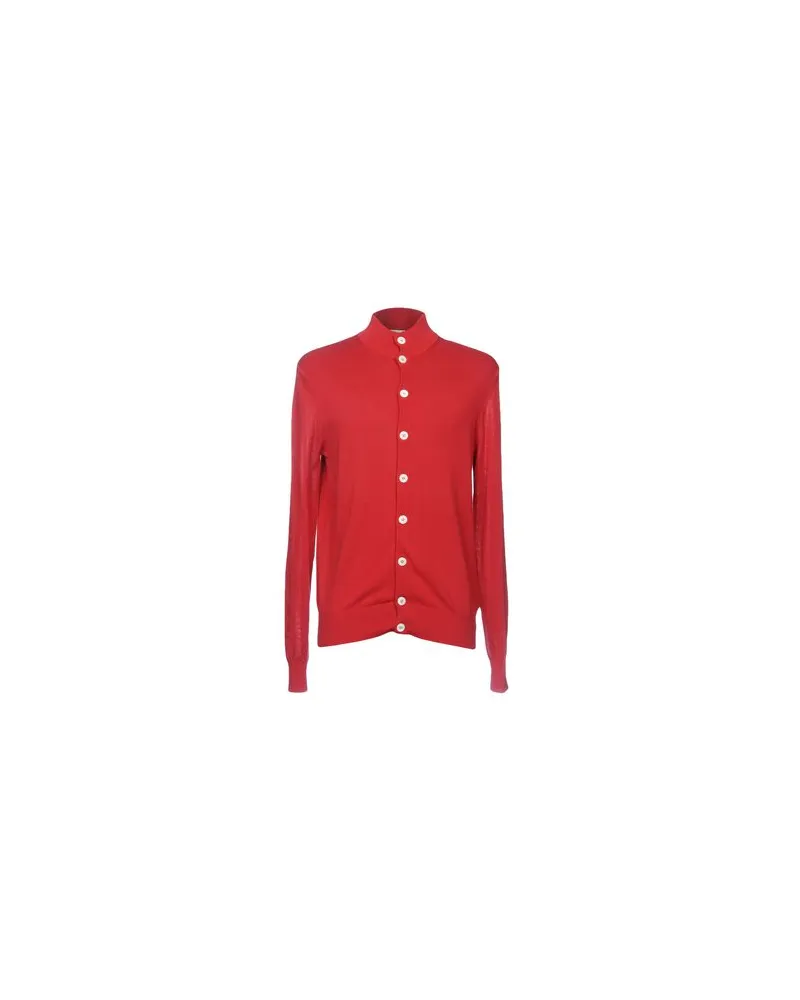 Ballantyne STRICKWAREN - Strickjackenauf YOOX.COM Rot