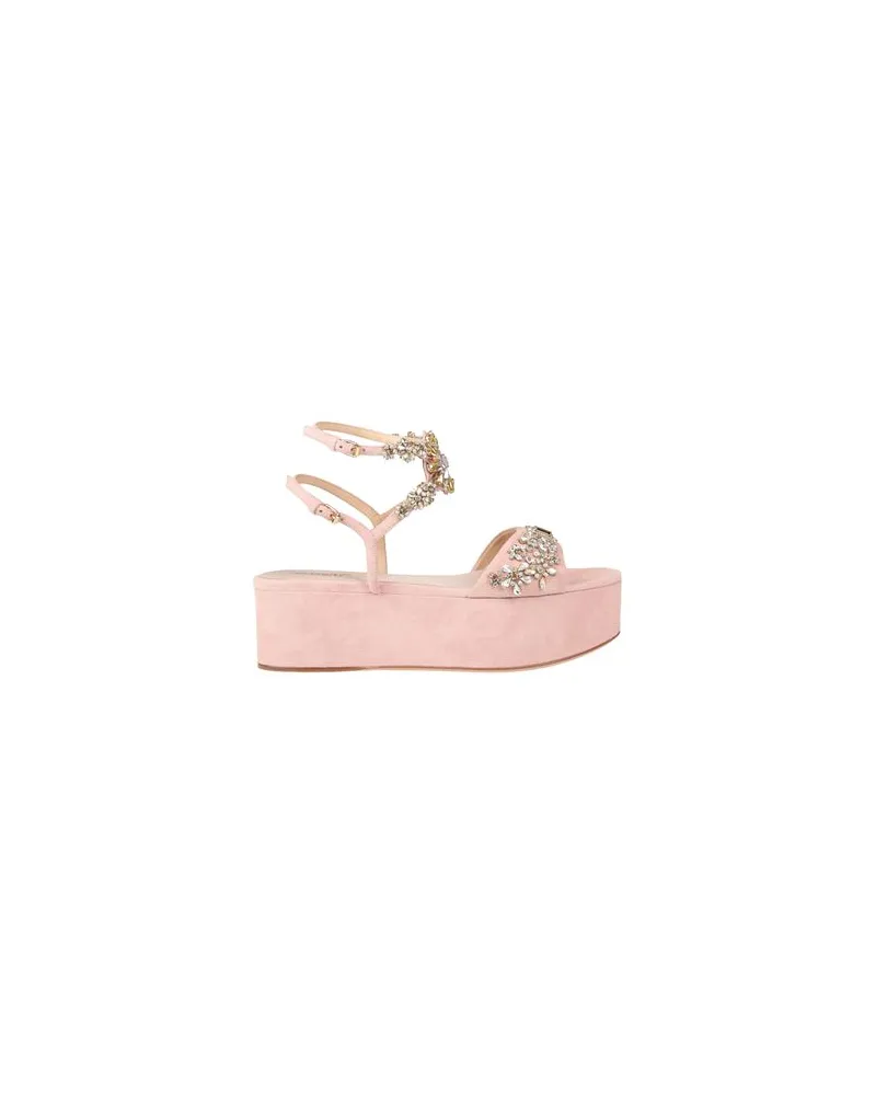Giambattista Valli SCHUHE - Sandalenauf YOOX.COM Hellrosa