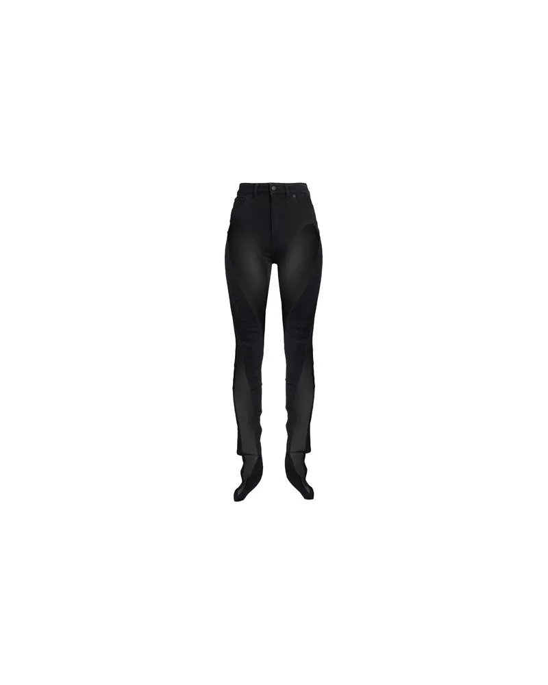 Thierry Mugler HOSEN & RÖCKE - Jeanshosenauf YOOX.COM Schwarz