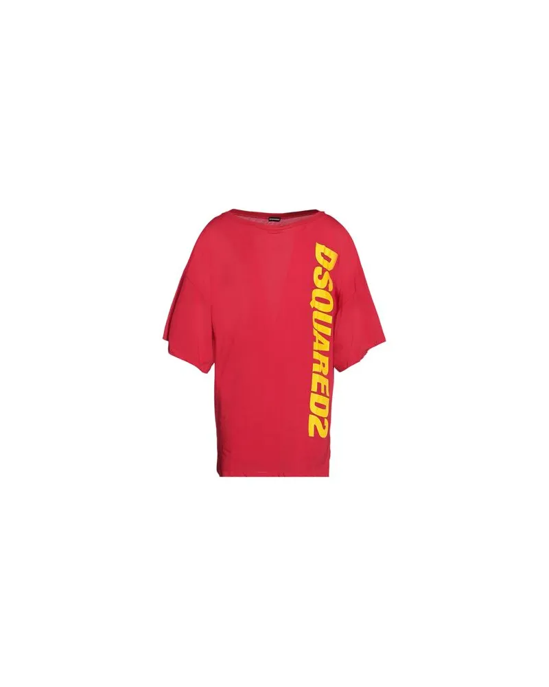 Dsquared2 TOPS - T-shirtsauf YOOX.COM Rot