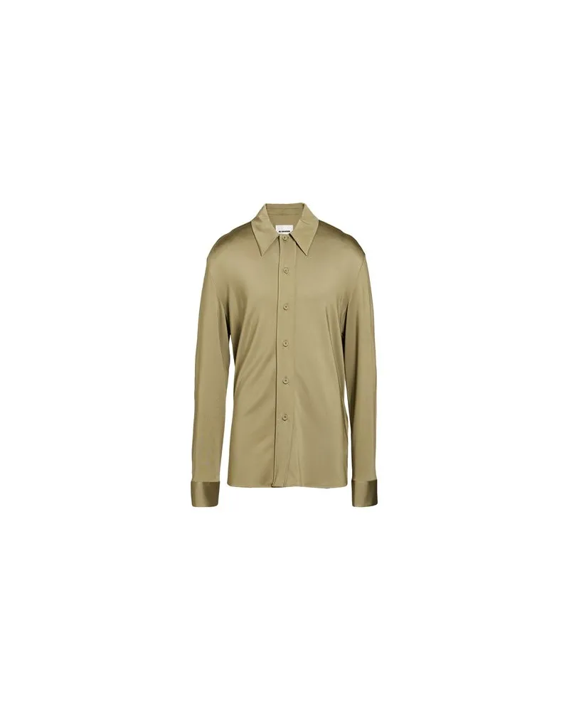 Jil Sander TOPS - Hemdenauf YOOX.COM Militärgrün