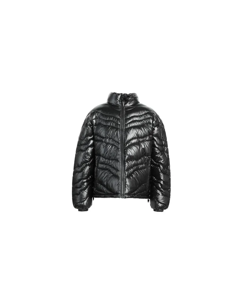 Just Cavalli JACKEN & MÄNTEL - Pufferjacken & Daunenjackenauf YOOX.COM Schwarz