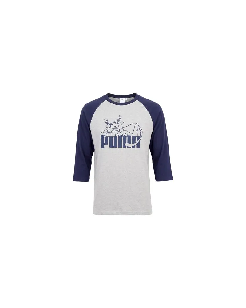 Puma TOPS - T-shirtsauf YOOX.COM Grau