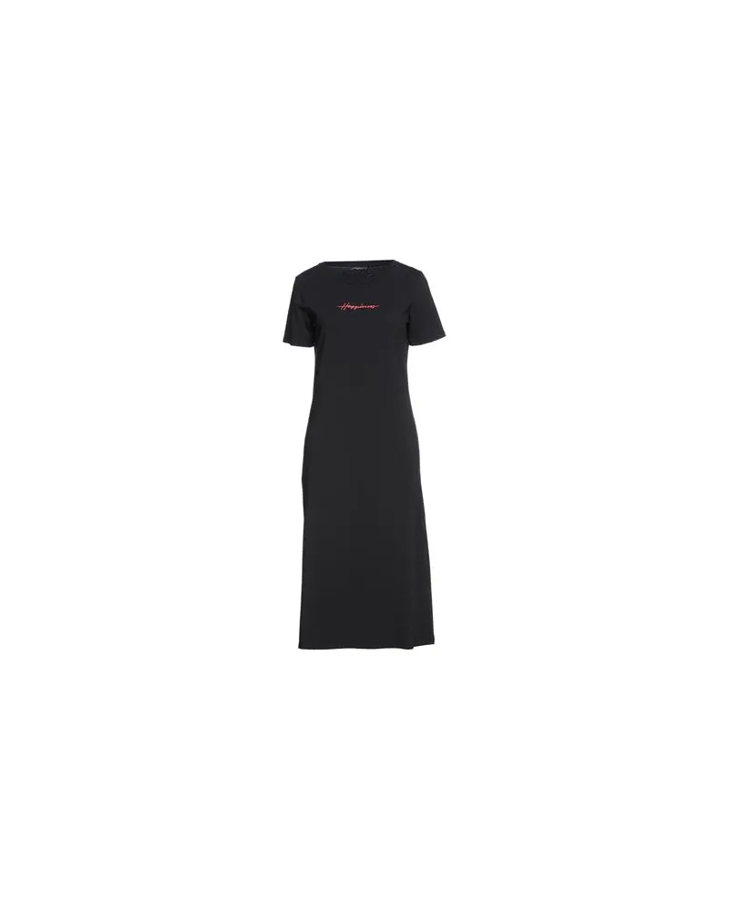 Happiness KLEIDER - Midi-Kleiderauf YOOX.COM Schwarz