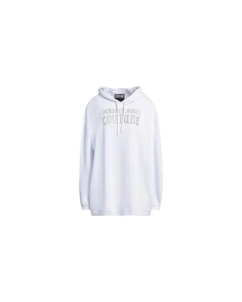 Versace Jeans TOPS - Sweatshirtsauf YOOX.COM Weiß