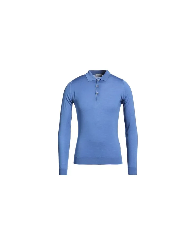 John Smedley STRICKWAREN - Pulloverauf YOOX.COM Taubenblau