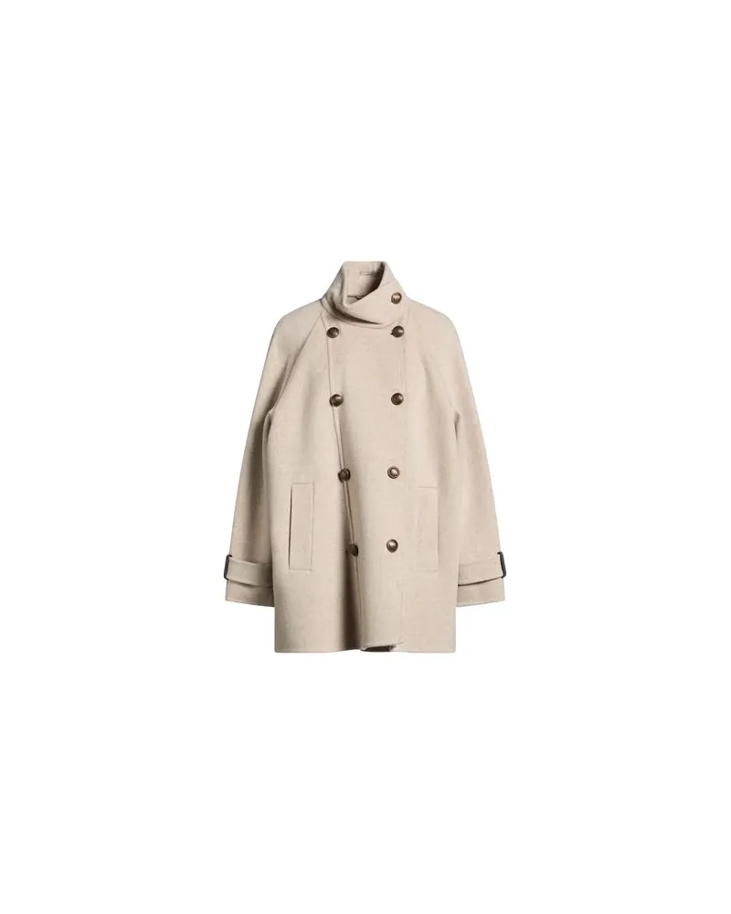 Brunello Cucinelli JACKEN & MÄNTEL - Mäntelauf YOOX.COM Beige