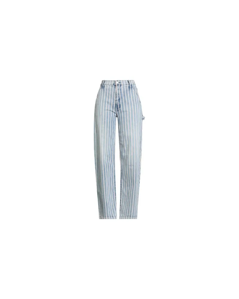 Mother HOSEN & RÖCKE - Jeanshosenauf YOOX.COM Blau