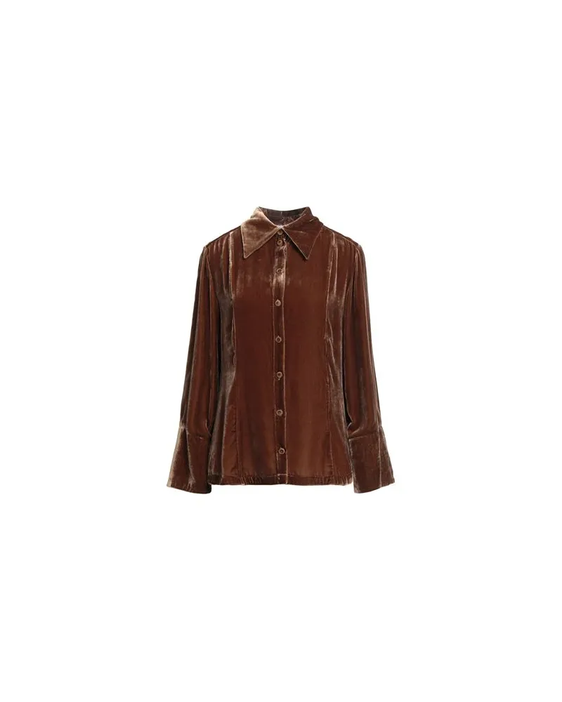 By Malene Birger TOPS - Hemdenauf YOOX.COM Braun