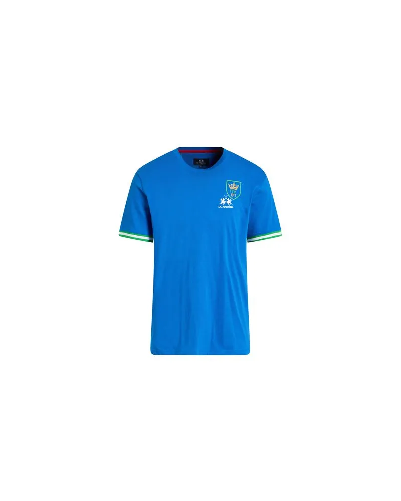 La Martina TOPS - T-shirtsauf YOOX.COM Azurblau