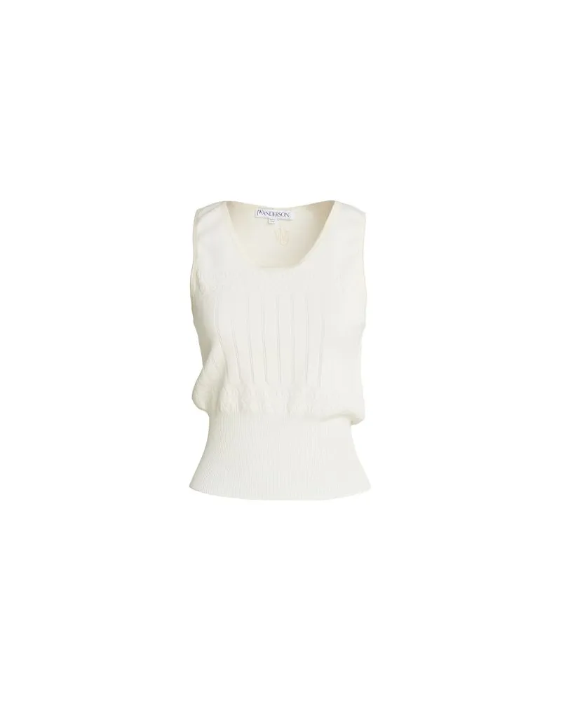 J.W.Anderson TOPS - Topsauf YOOX.COM Cremeweiß
