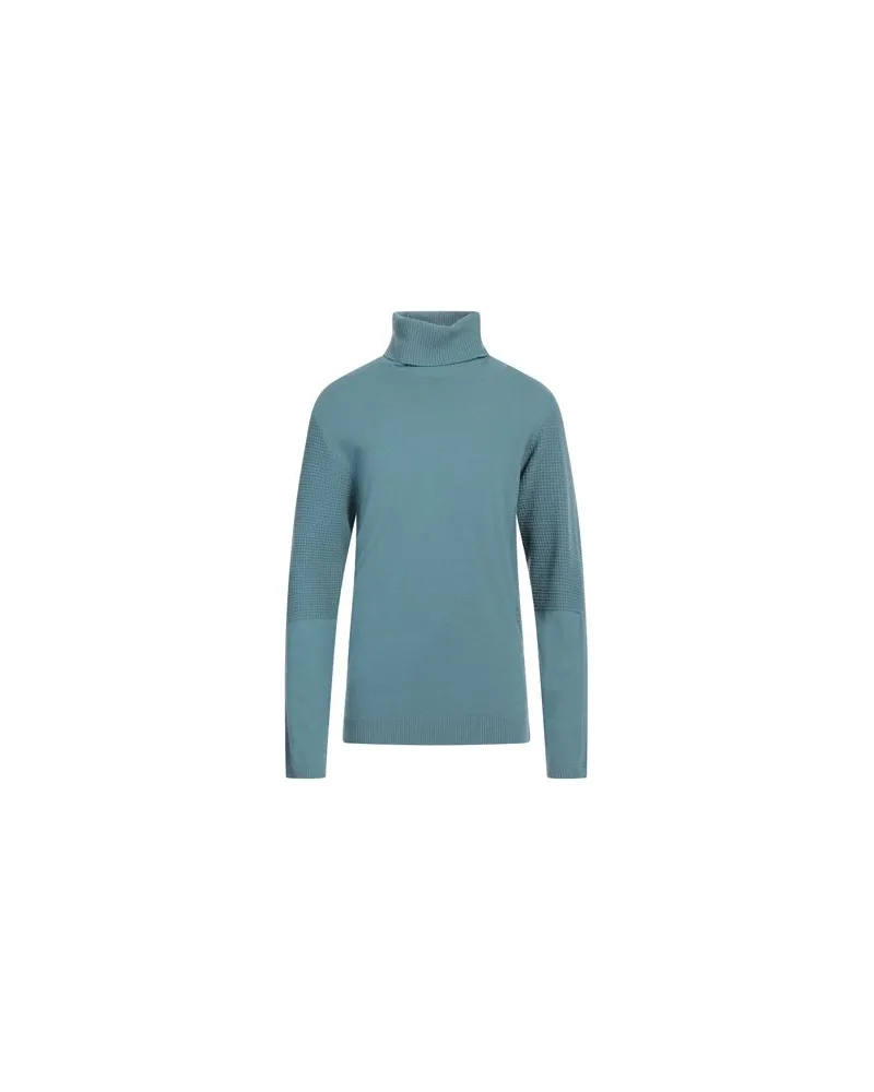 CROSSLEY STRICKWAREN - Rollkragenpulloverauf YOOX.COM Aquamarin