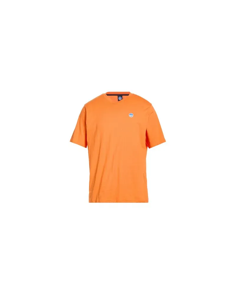 North Sails TOPS - T-shirtsauf YOOX.COM Orange