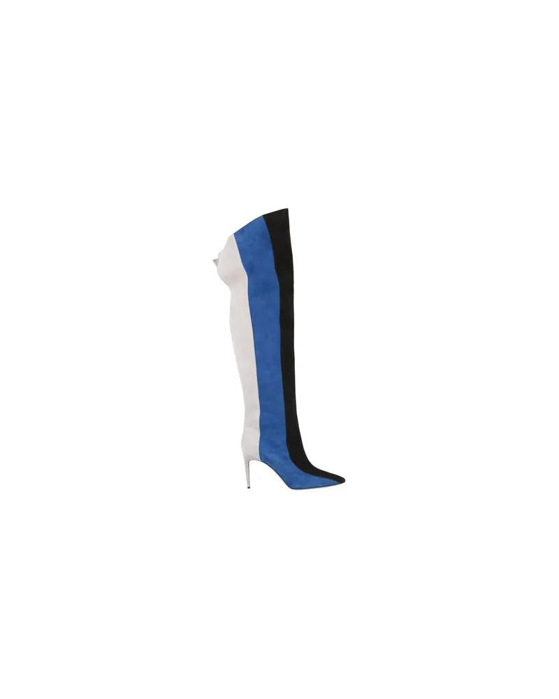 Manolo Blahnik SCHUHE - Stiefelauf YOOX.COM Blau